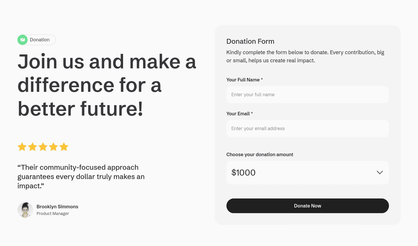 Donation