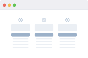 Pricing block category
