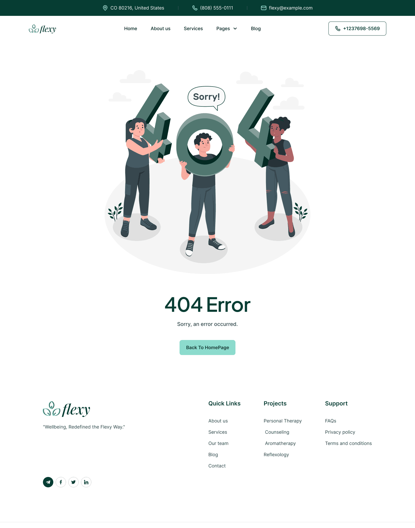Flexy 404 Not Found