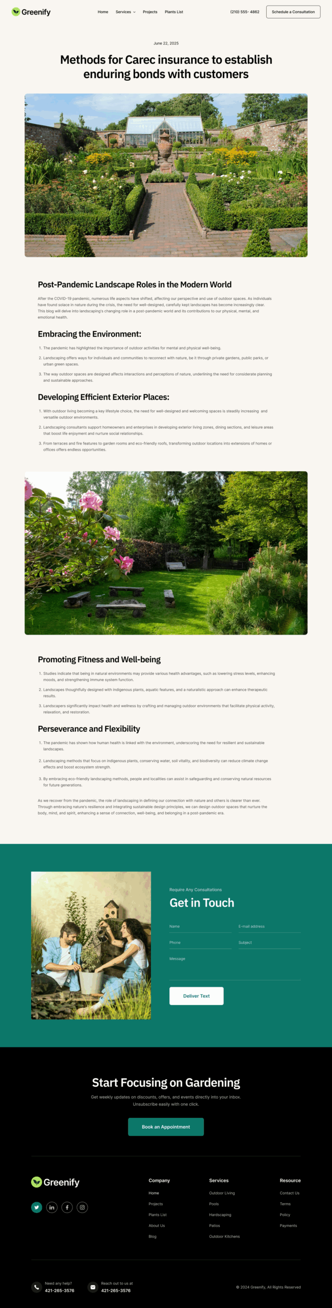 Greenify Single Post