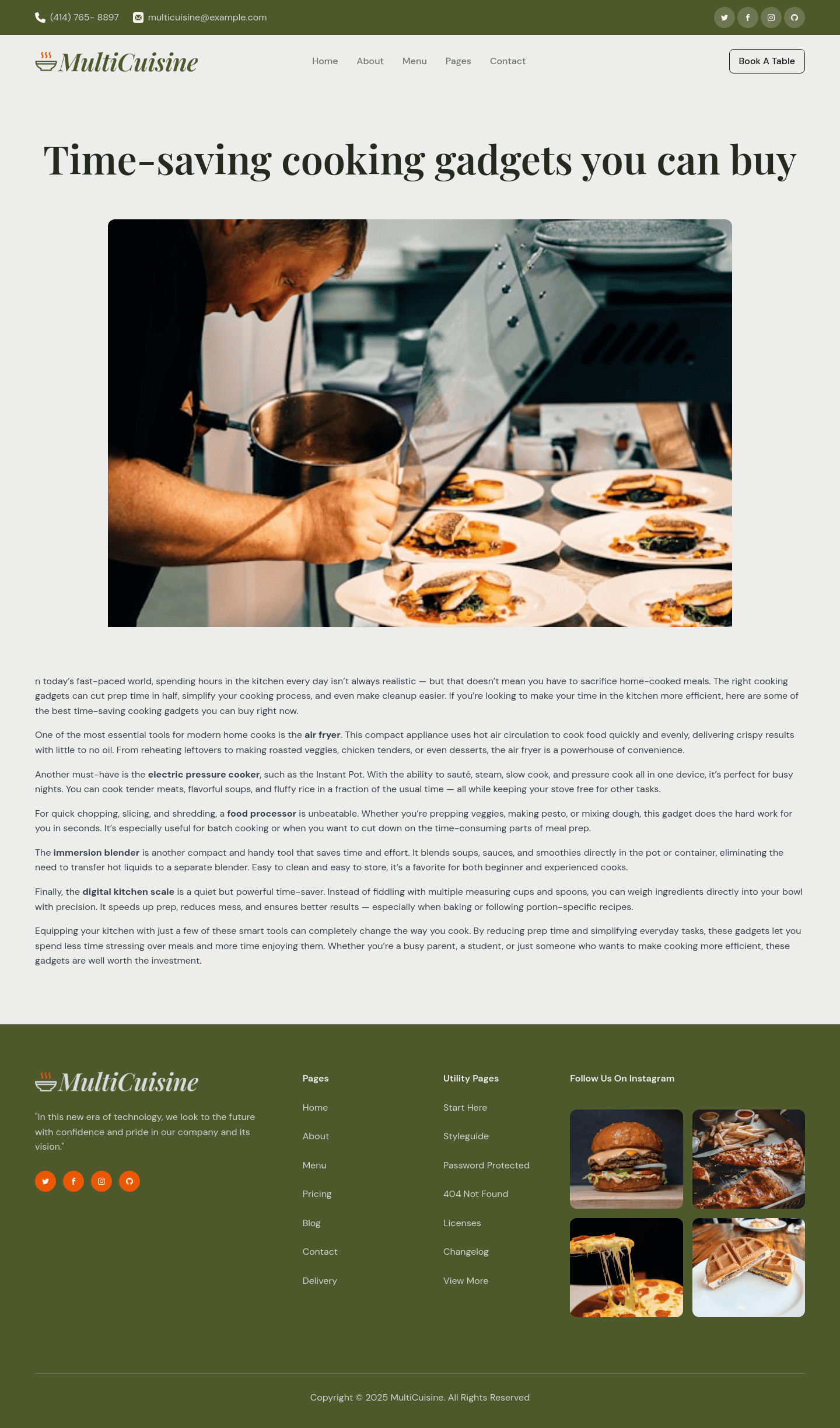 Multicuisine Post Archive