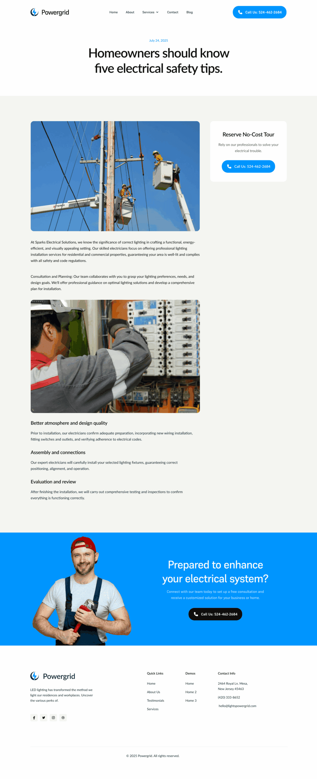 Powergrid Single Post