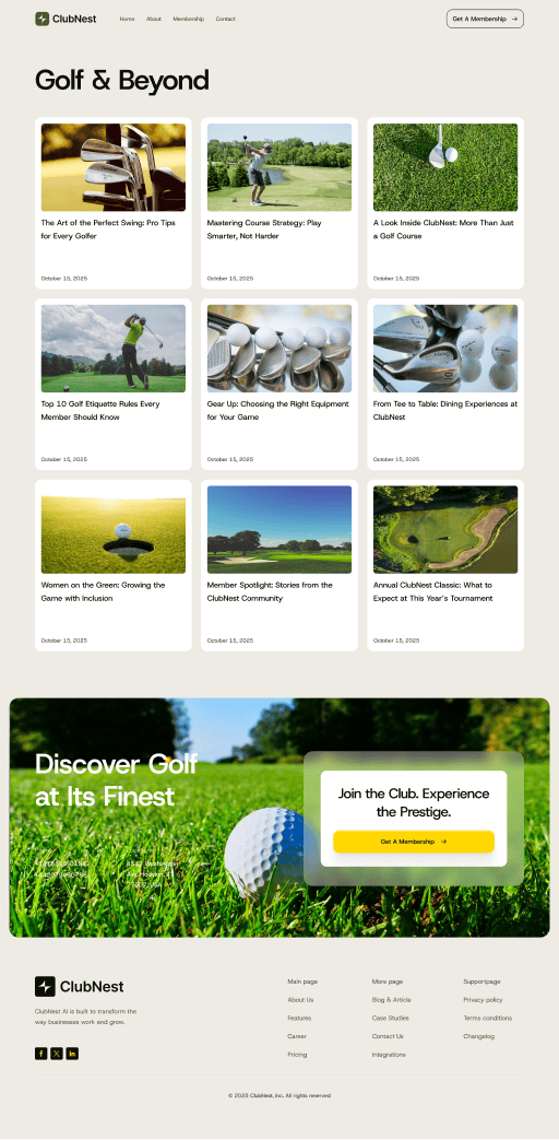 Clubnest Post Archive