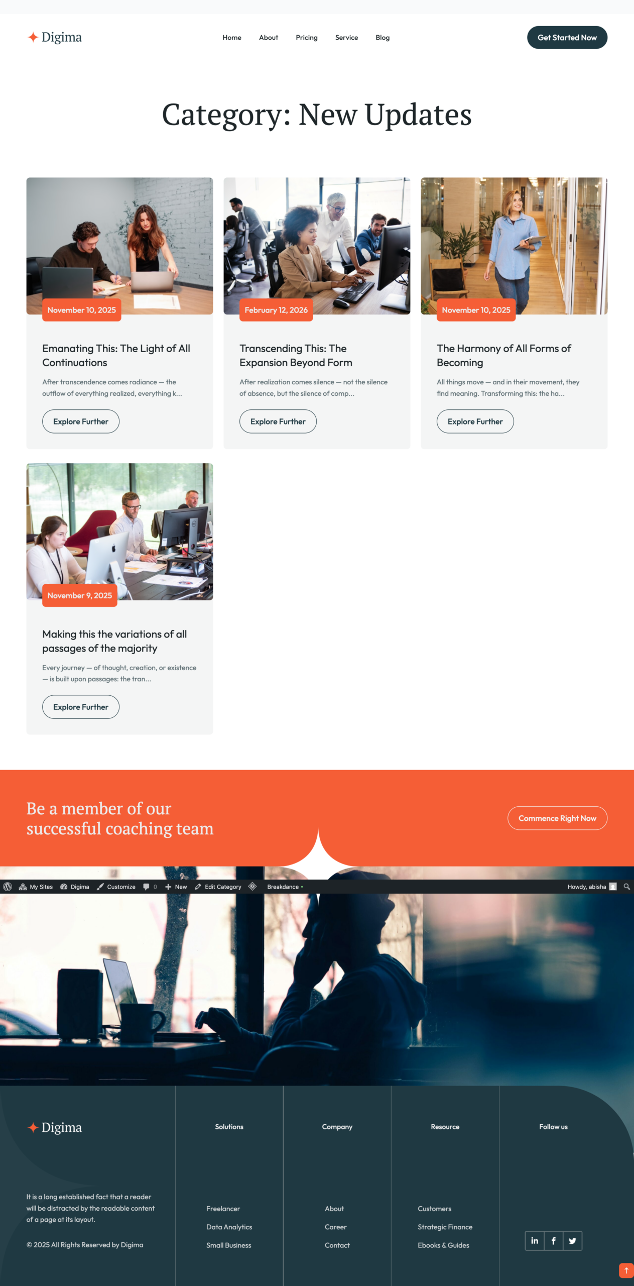 Digima Archive Template